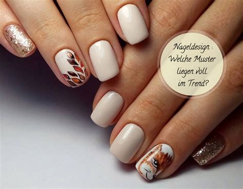 nageldesign herbst 2023